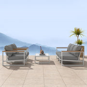 5 Seater Grandeur Lounge Suite - White V264-OTF-545A-WHE-6PC