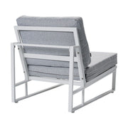 5 Seater Grandeur Lounge Suite - White V264-OTF-545A-WHE-6PC