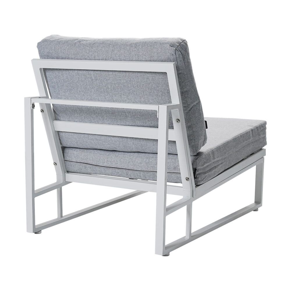 5 Seater Grandeur Lounge Suite - White V264-OTF-545A-WHE-6PC