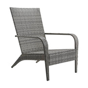 Coastal Weave Reclining Armchair with Bonus Cushion Covers V264-OTF-569S-LGR-NA-1