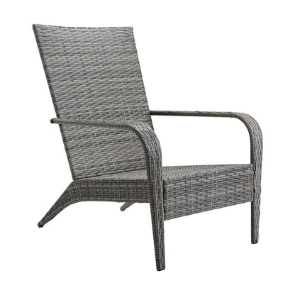 Coastal Weave Reclining Armchair with Bonus Cushion Covers V264-OTF-569S-LGR-NA-1
