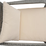 Coastal Weave Reclining Armchair with Bonus Cushion Covers V264-OTF-569S-LGR-NA-1