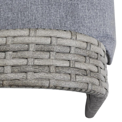 Coastal Weave Reclining Armchair with Bonus Cushion Covers V264-OTF-569S-LGR-NA-1
