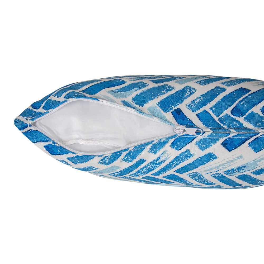 Rectangular Outdoor Cushion Pillows V264-PIL-902F-BLU-NA-1