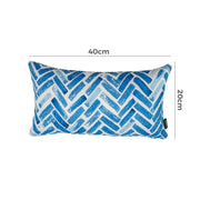 Rectangular Outdoor Cushion Pillows V264-PIL-902F-BLU-NA-1