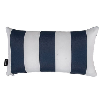 Bicolour Outdoor Lumbar Cushion Pillows V264-PIL-902F-DBL-NA-1