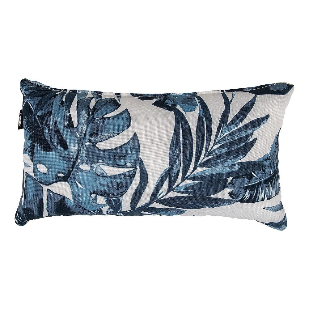 Bicolour Outdoor Lumbar Cushion Pillows V264-PIL-902F-DBL-NA-1