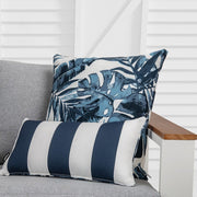 Bicolour Outdoor Lumbar Cushion Pillows V264-PIL-902F-DBL-NA-1