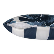 Bicolour Outdoor Lumbar Cushion Pillows V264-PIL-902F-DBL-NA-1