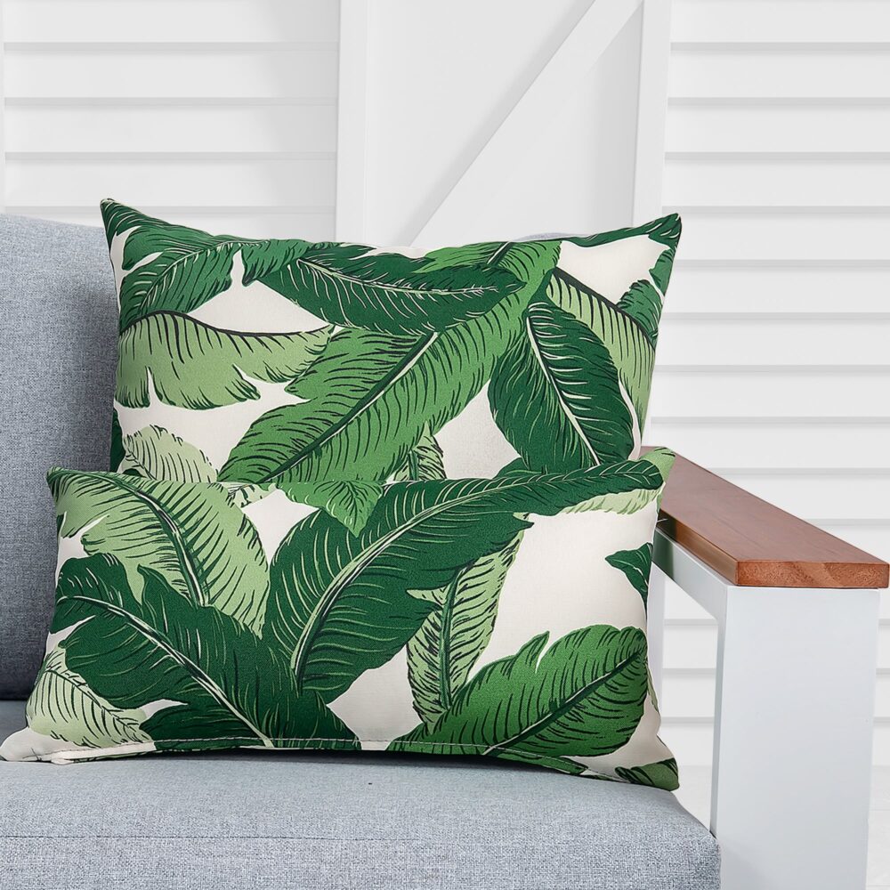 Cosy Haven Oblong Patio Pillow V264-PIL-902F-GRN-NA-1