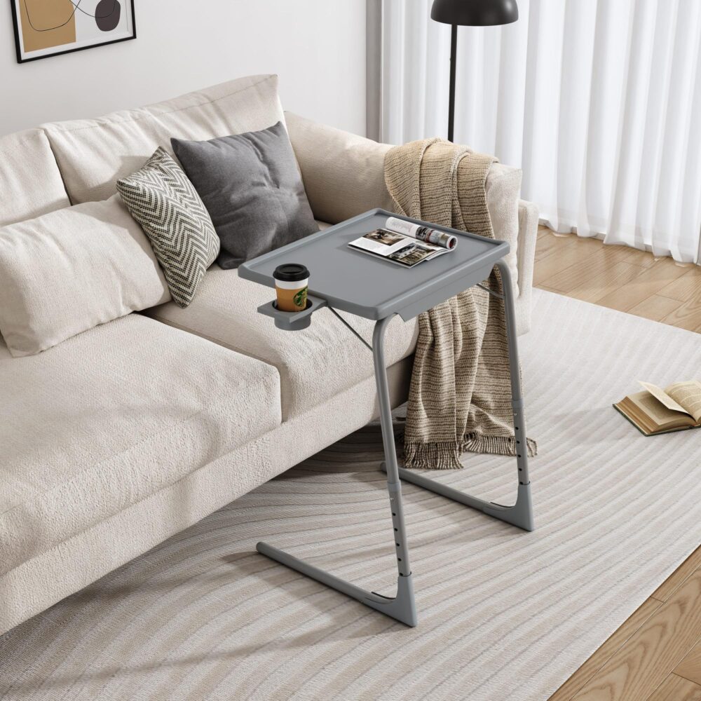 Anywhere Laptop Pro Desk in Silver Grey V264-PST-301S-SLG