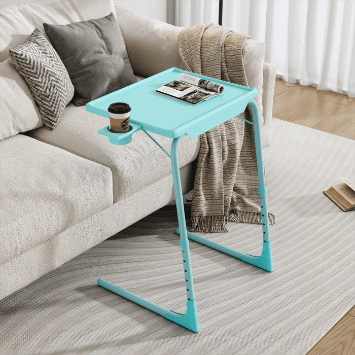 Anywhere Laptop Pro Desk in Turquoise V264-PST-301S-TQS