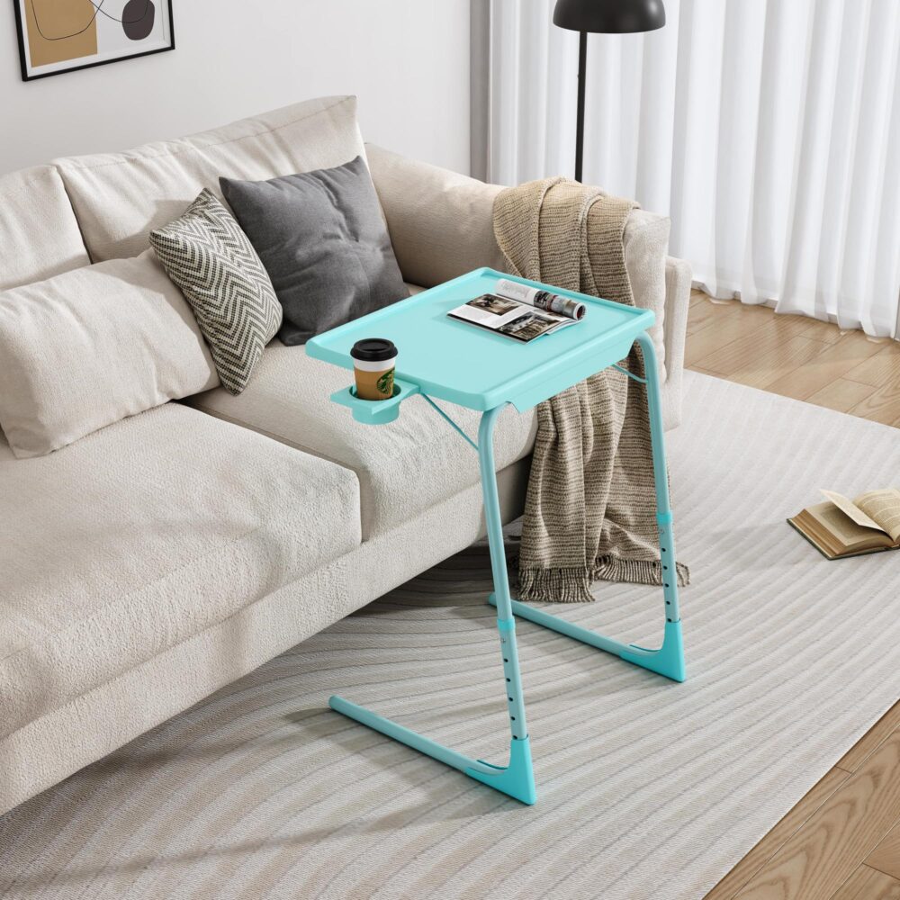 Anywhere Laptop Pro Desk in Turquoise V264-PST-301S-TQS