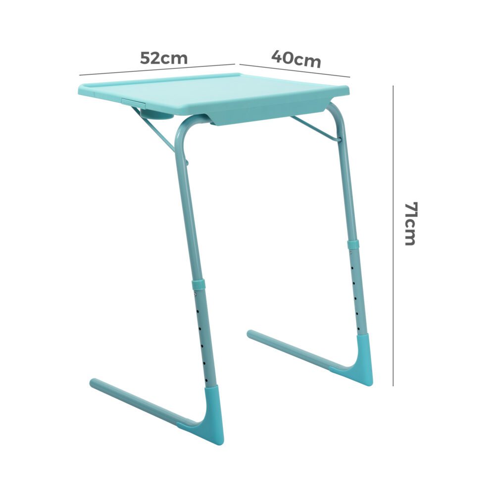 Anywhere Laptop Pro Desk in Turquoise V264-PST-301S-TQS