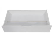 2 x Wooden Bed Frame Storage Trundle Drawers-White V264-STB-105P-WHE-NA