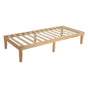 Single Size Warm Wooden Natural Bed Base Frame - King Single V264-STB-108P-NTR-KS-1