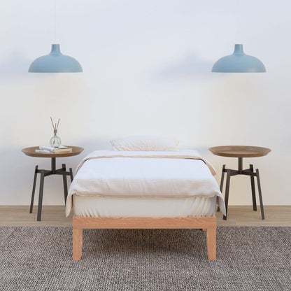 Single Size Warm Wooden Natural Bed Base Frame - King Single V264-STB-108P-NTR-KS-1