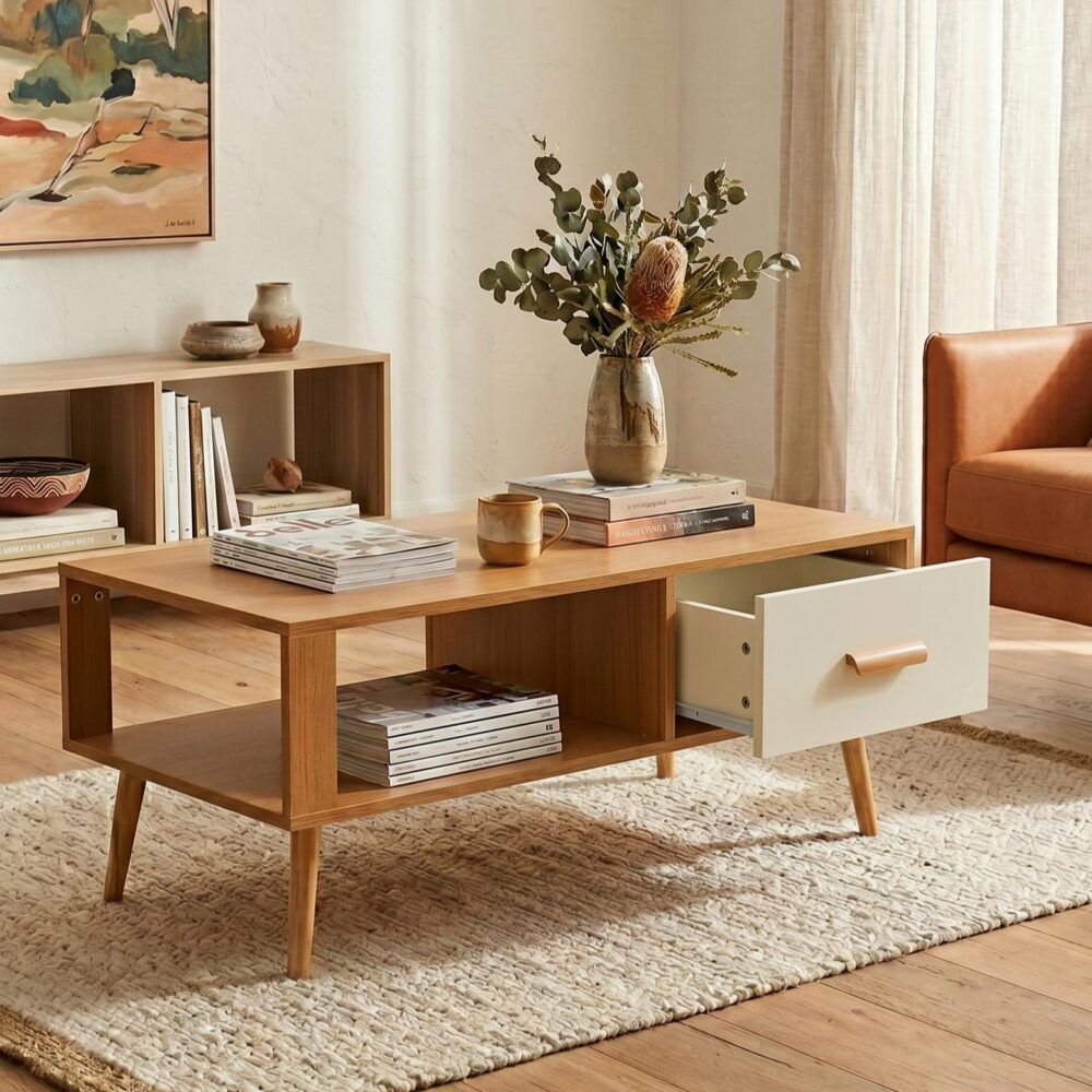 Nordic Nook Coffee Table V264-TAB-701C-NTR-NA-1
