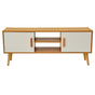 Entertainment Unit TV Unit with Ample Storage and Double-doors 120CM V264-TAB-704C-NTR-NA-1