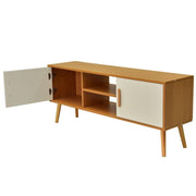 Entertainment Unit TV Unit with Ample Storage and Double-doors 120CM V264-TAB-704C-NTR-NA-1