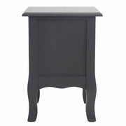 French Bedside Table Nightstand Grey Set of 2 V264-TAB-712C-LGR-2PC-1