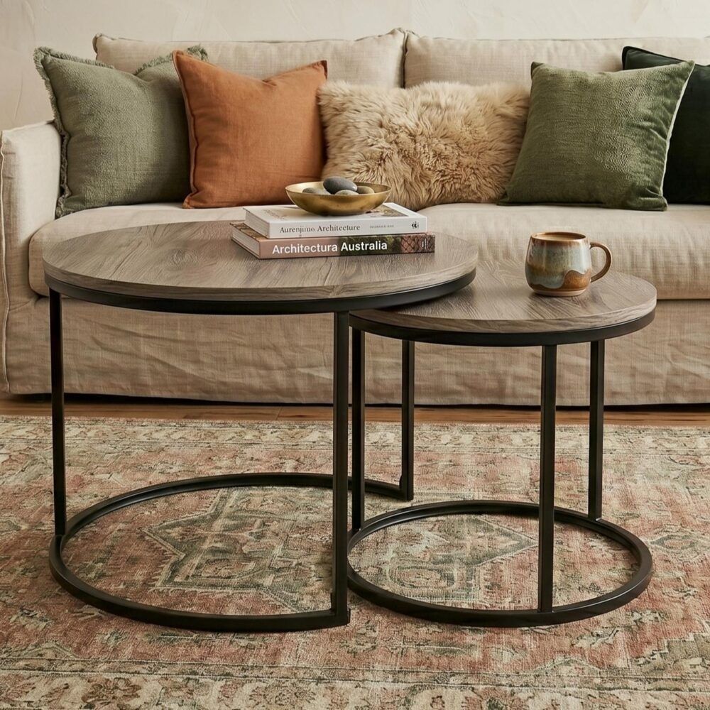 Stack&Style Nesting Coffee Table V264-TAB-721C-DGR