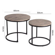 Stack&Style Nesting Coffee Table V264-TAB-721C-DGR