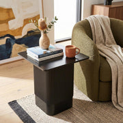 Clara Noir Side Table V264-TAB-724C-BLK