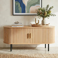 Ripple Sideboard with Sliding Doors - Earthy Elegance Redefined V264-TAB-726C-NTR-NA-1