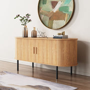 Ripple Sideboard with Sliding Doors - Earthy Elegance Redefined V264-TAB-726C-NTR-NA-1