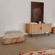 Ripple Sideboard with Sliding Doors - Earthy Elegance Redefined V264-TAB-726C-NTR-NA-1