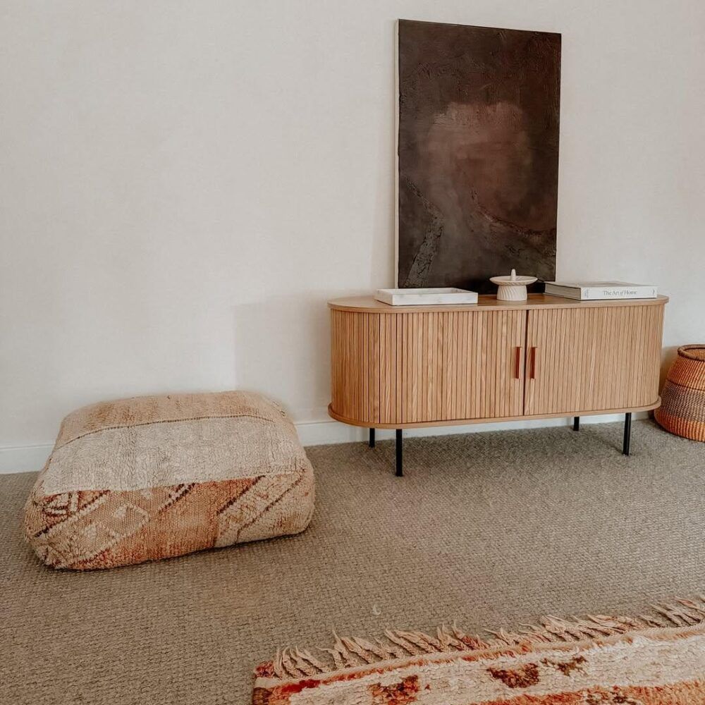 Ripple Sideboard with Sliding Doors - Earthy Elegance Redefined V264-TAB-726C-NTR-NA-1