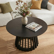 Palmer Slatted Sphere Coffee Table V264-TAB-731C-BLK