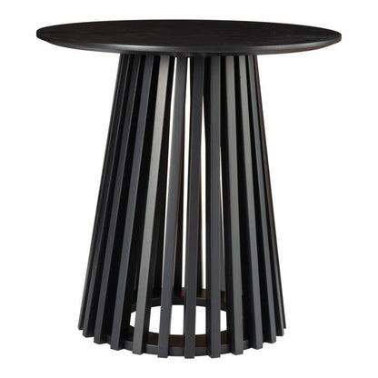Palmer Charcoal Chic Side Table V264-TAB-732C-BLK