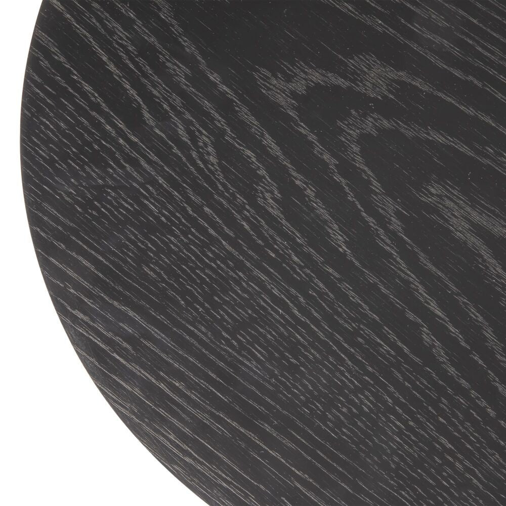 Palmer Charcoal Chic Side Table V264-TAB-732C-BLK