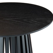 Palmer Charcoal Chic Side Table V264-TAB-732C-BLK