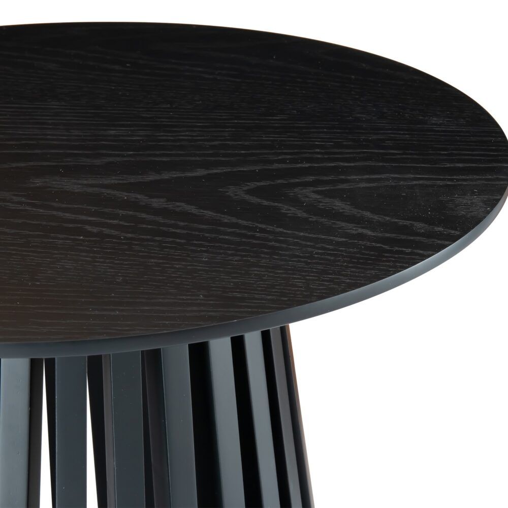 Palmer Charcoal Chic Side Table V264-TAB-732C-BLK