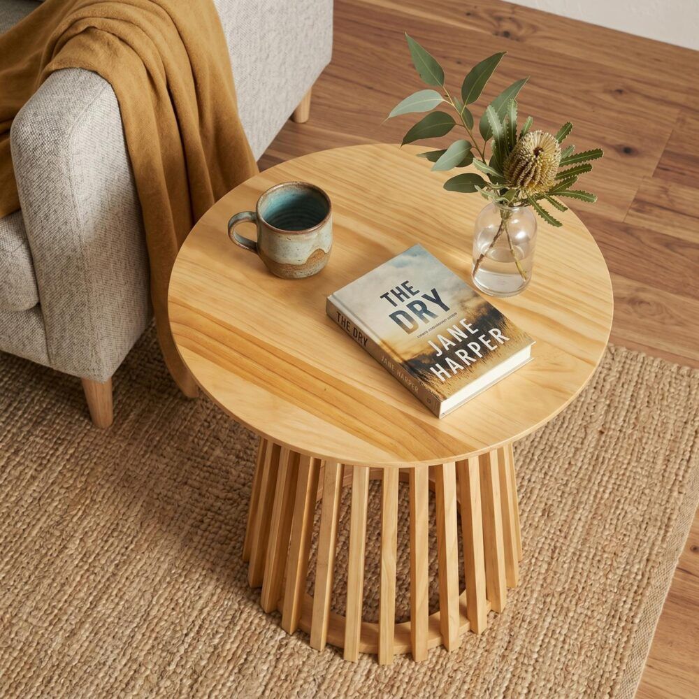 Palmer Timber Tally Natural Side Table V264-TAB-732P-NTR