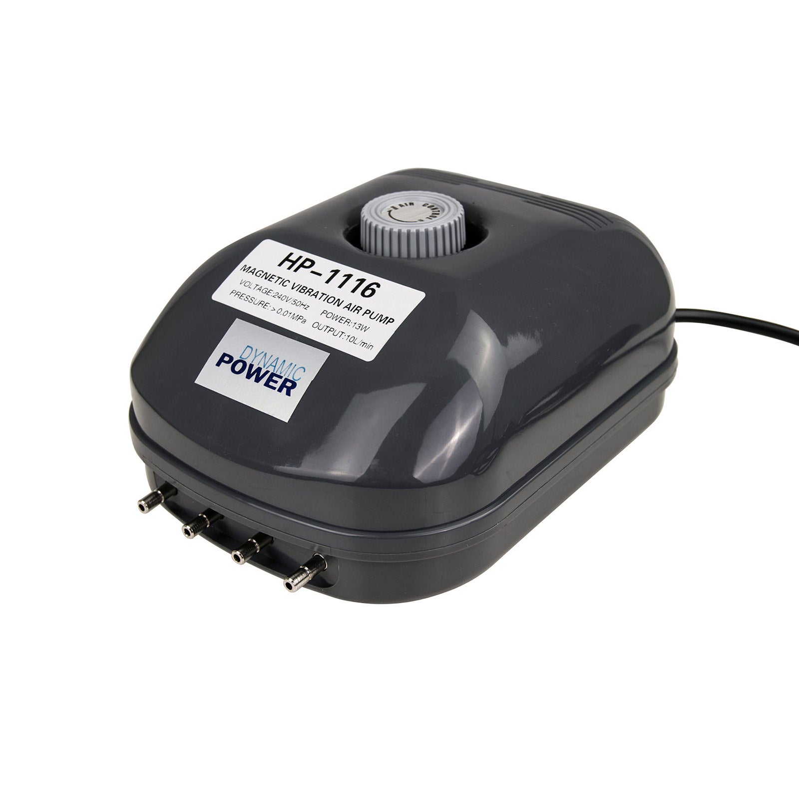 Aquarium Air Pump Oxygen Hydroponic 4 Outlet 360L/H 13W V274-AQ-AP13