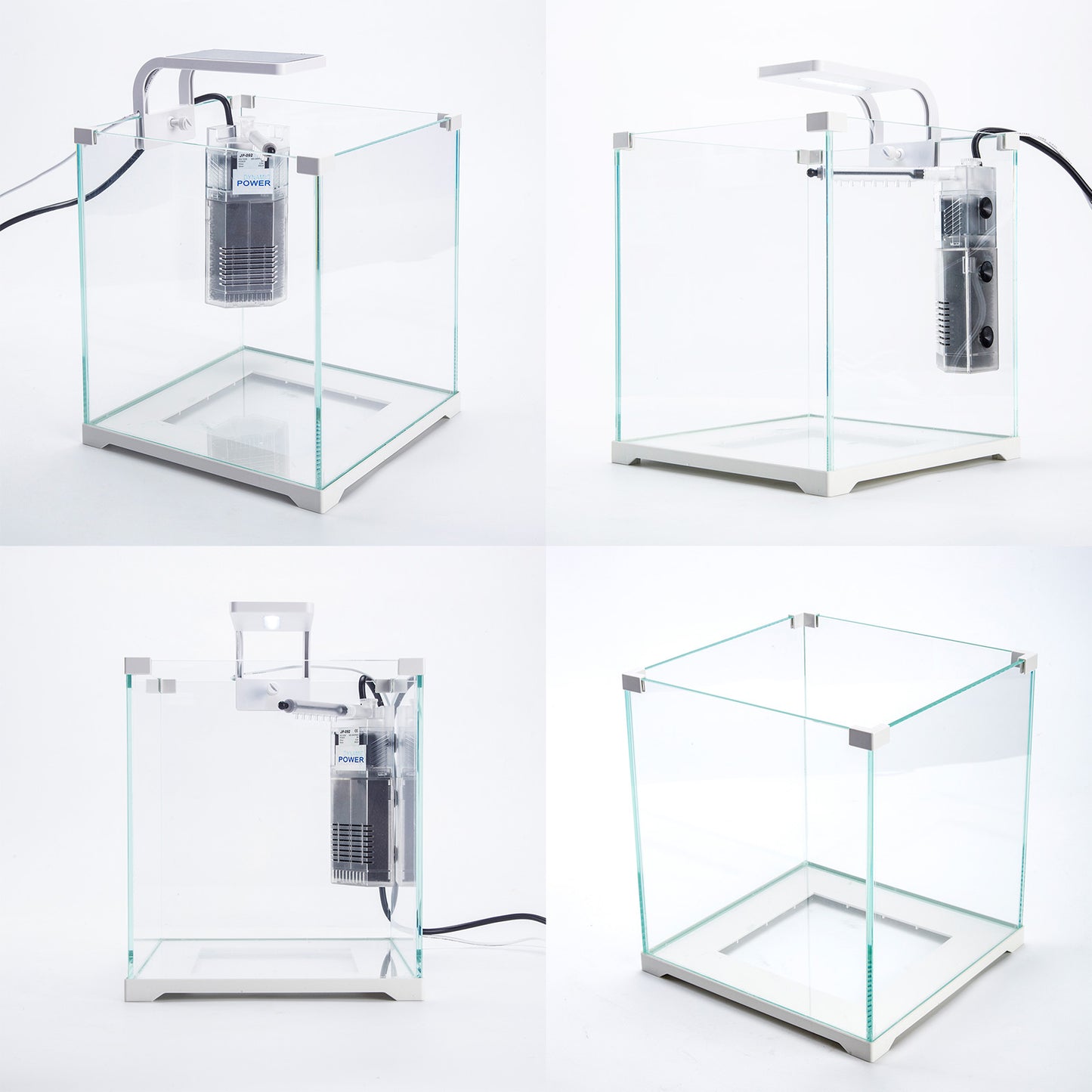 Aquarium Starfire Glass Fish Tank Set Filter Pump 16L V274-AQ-FT16L