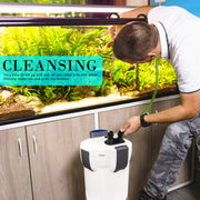 Aquarium UV Light External Canister Filter 1400L/H + Media Kit V274-AQ-HW303