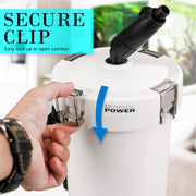 Aquarium External Canister Filter 400L/H V274-AQ-HW603B