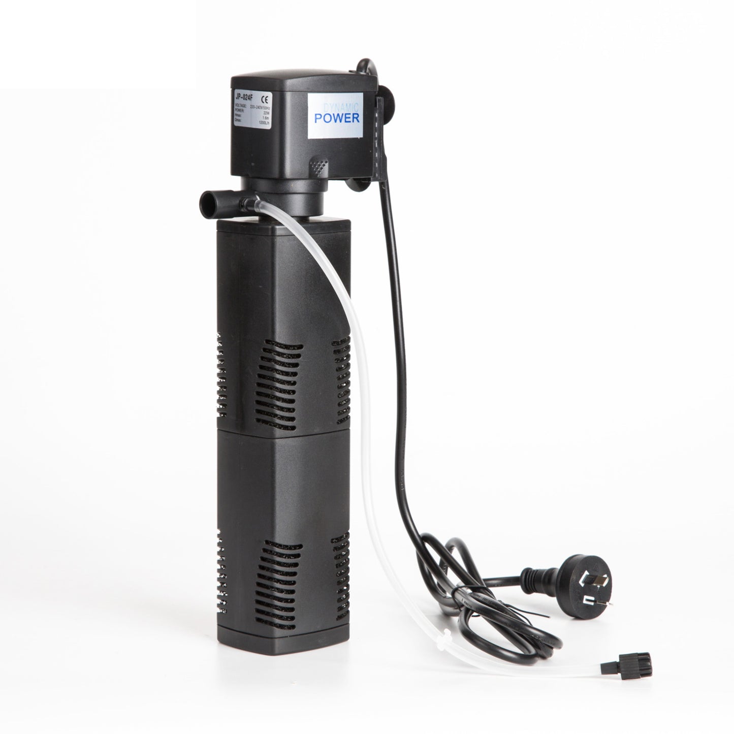 Aquarium Submersible Filter Pond Pump 1200L/H 22W 1.6m V274-AQ-JP024F-22