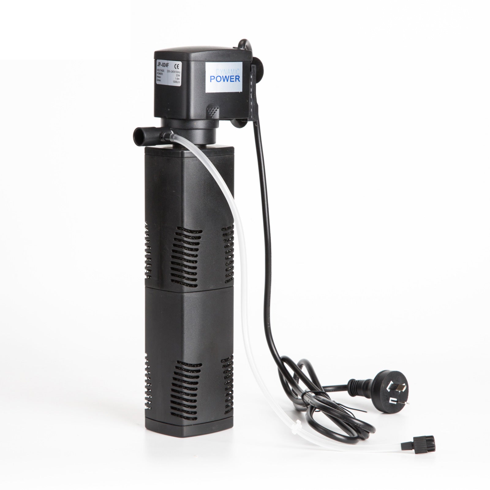 Aquarium Submersible Filter Pond Pump 1200L/H 22W 1.6m V274-AQ-JP024F-22