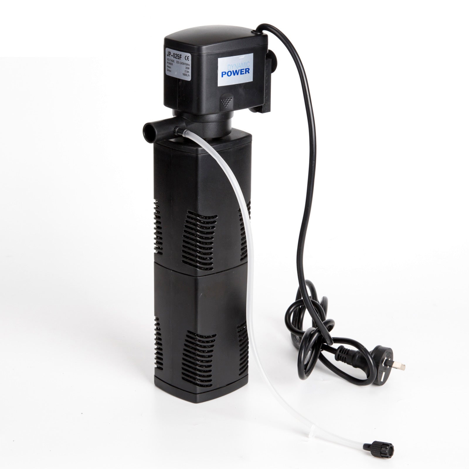 Aquarium Submersible Filter Pond Pump 1600L/H 35W 2.5m V274-AQ-JP025F-35