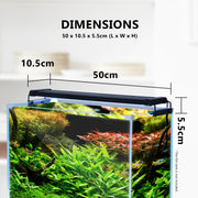 11W Aquarium Blue White LED Light for Tank 50-70cm V274-AQ-LED60-11W