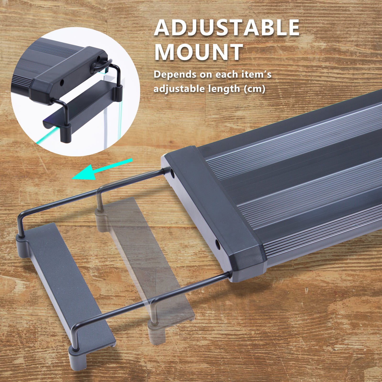 18W Aquarium Blue White LED Light for Tank 75-95cm V274-AQ-LED80-18W