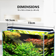 18W Aquarium Blue White LED Light for Tank 75-95cm V274-AQ-LED80-18W