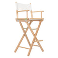 Director Movie Folding Tall Chair 76cm Beech WOOD HUMOR V274-FT-6015DC-WD