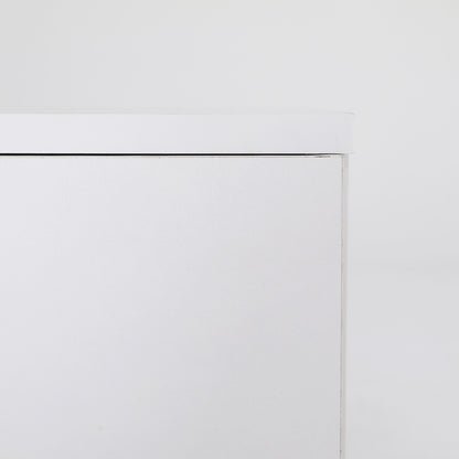Bedside Table Side Storage Cabinet Nightstand Bedroom 2 Drawer Legs ETTA WHITE V274-FT-BEDT-2DD08-WH